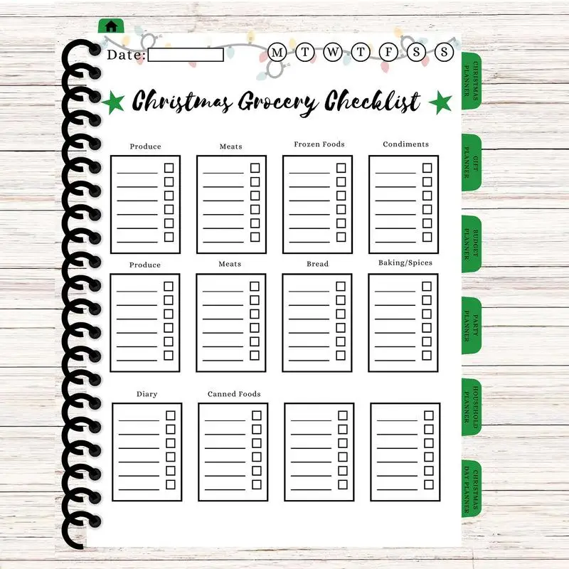 Christmas Planner Organizer un pianificatore di natale per donne stanche-Ass Christmas List Christmas Bucket List vacanze Paperback Funn