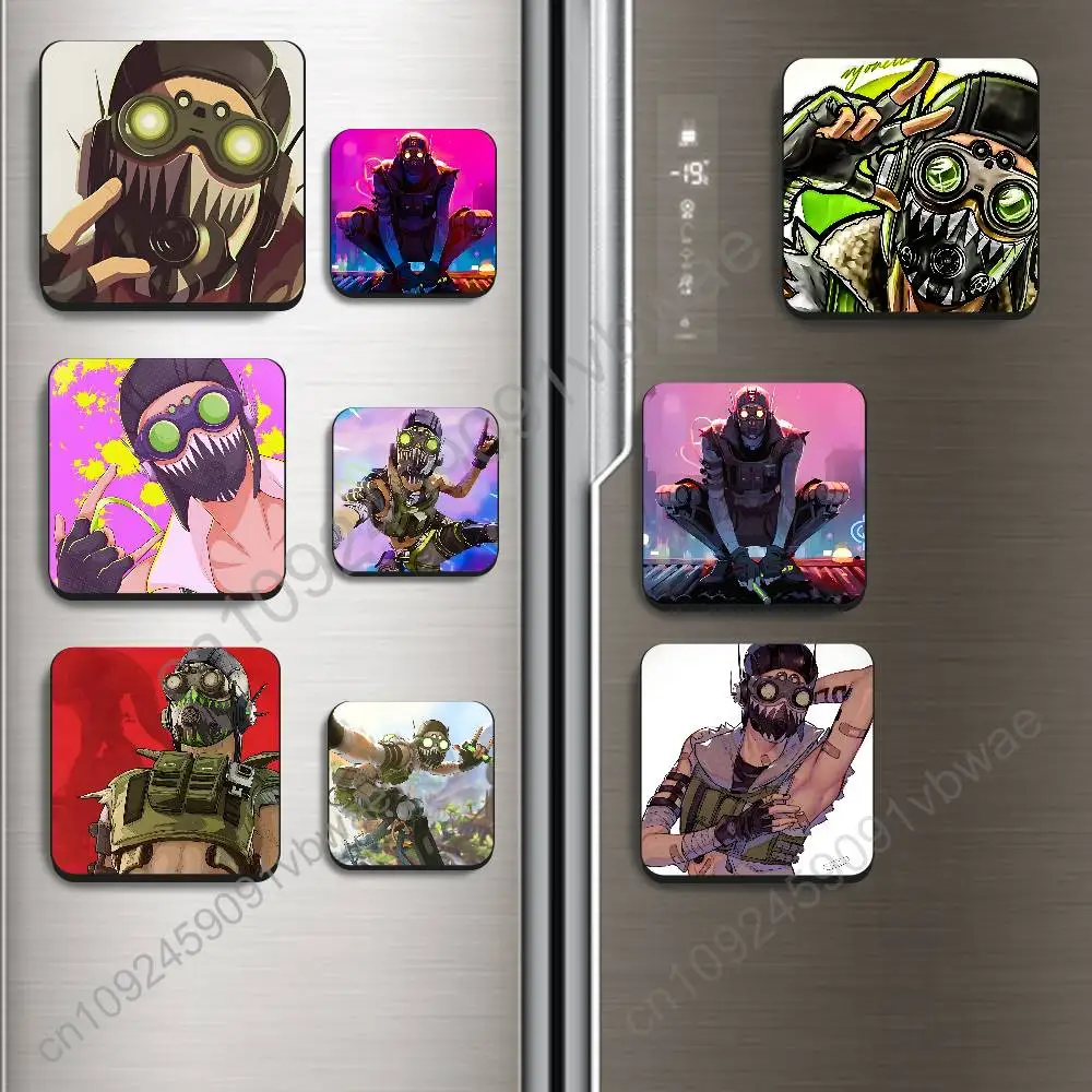 

game Octane cool Apex Legends BestSelling Refrigerator Magnetic Sticker Fridge Magnets Adhesive to Metal Surfaces Leaves