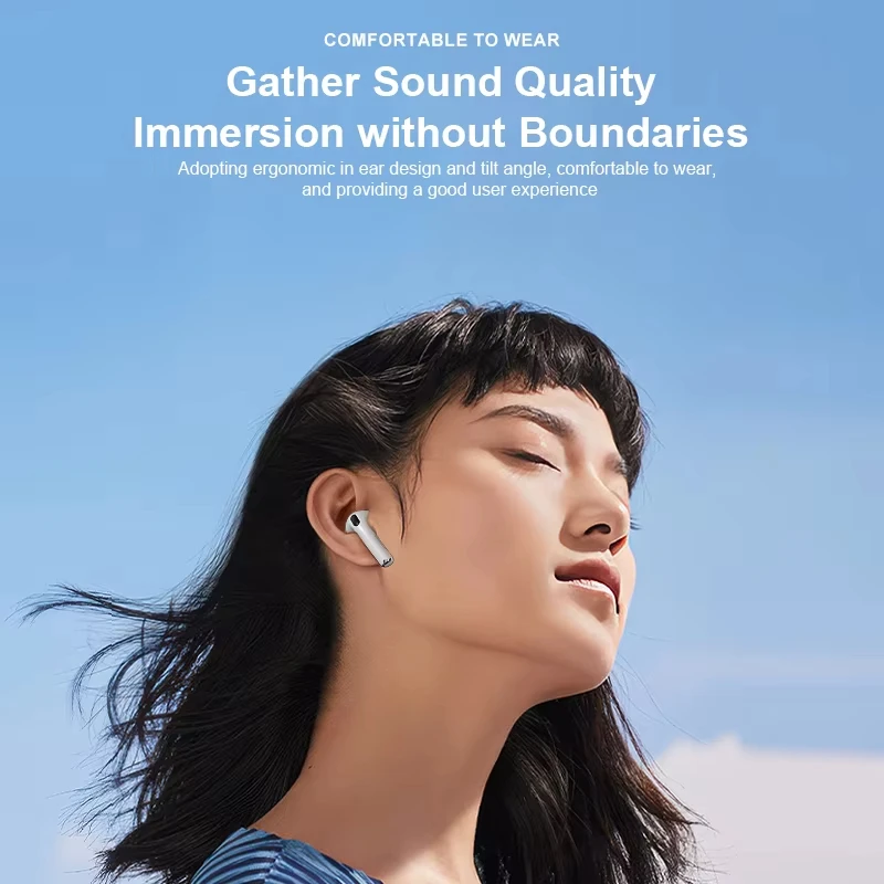 سماعات أذن بلوتوث Air 5 Pro سماعات أذن لاسلكية ENC إلغاء الضوضاء النشطة براعم صغيرة سماعات رياضية سماعة رأس ألعاب أصلية