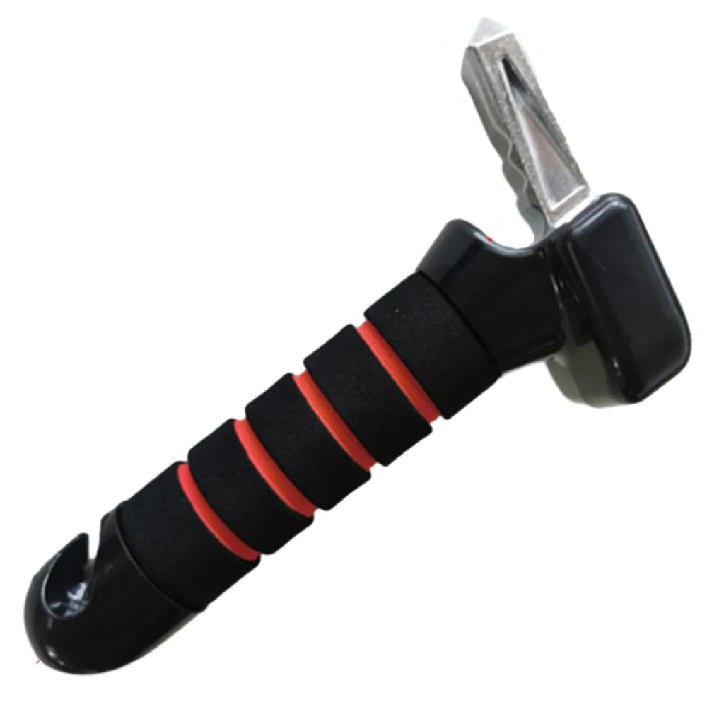 Comfortable Load Capacity Door Assist Handles Automotive Door Assist Handles Multifunctional Door Assist Handles Red and Black