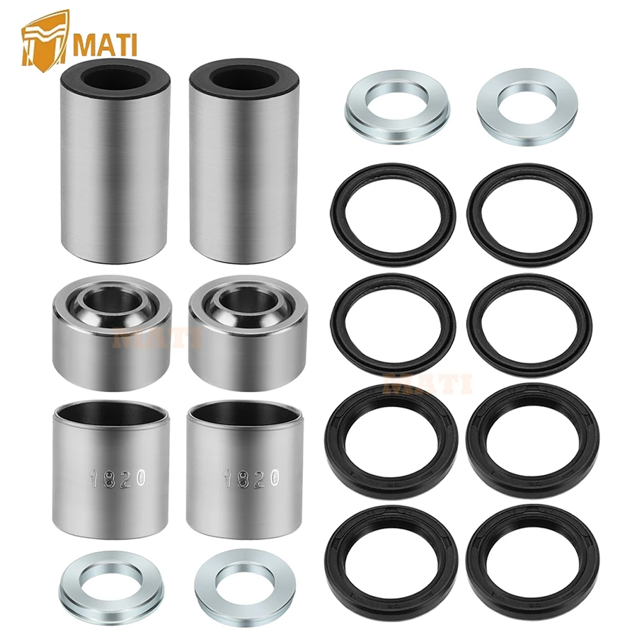 

Front Shock Bushing Kit Upper&Lower for Honda TRX400EX 400EX 1999-2004 (For Left&Right 2 Shocks) 52486-KB7-003 91351-HN1-003