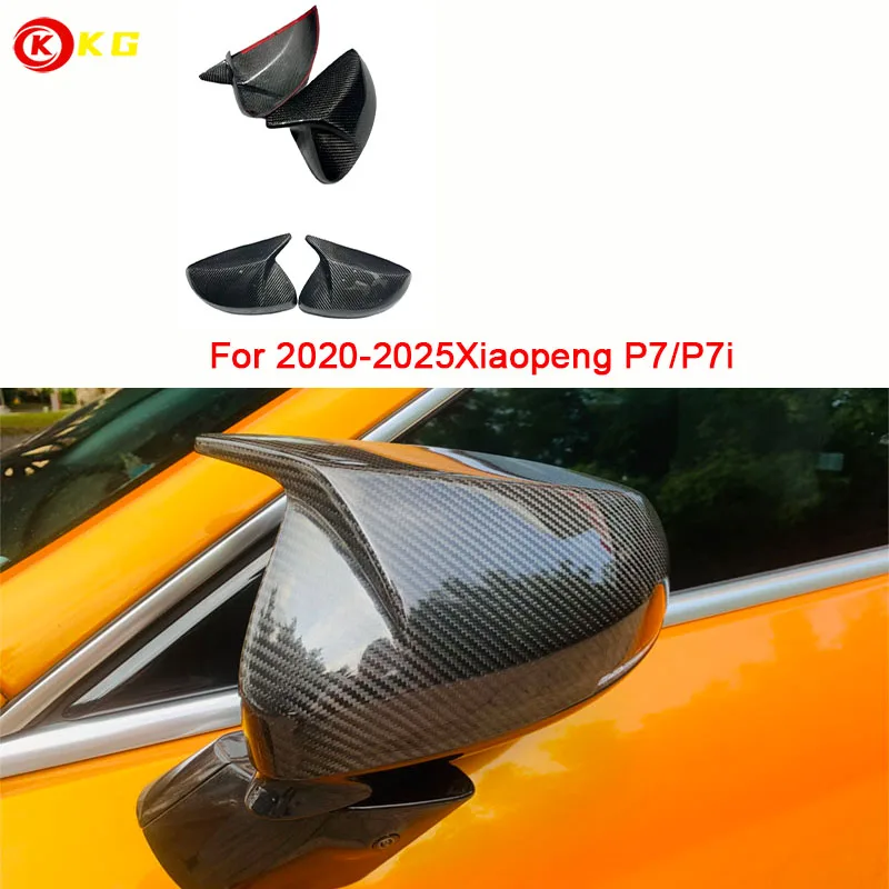 

Suitable for Xiaopeng P7/P7i rearview mirror housing P5 carbon fiber reverse mirror housing Xiaopeng appearance new product