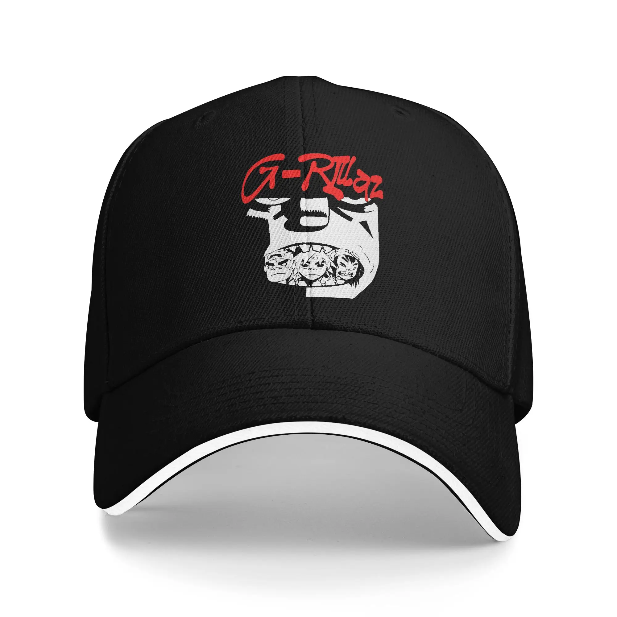 Gorillaz Baseball Caps Adult Fitted Trucker Worker Cap  Hat Adjustable Snapback Caps Fishing Hat Summer Hat
