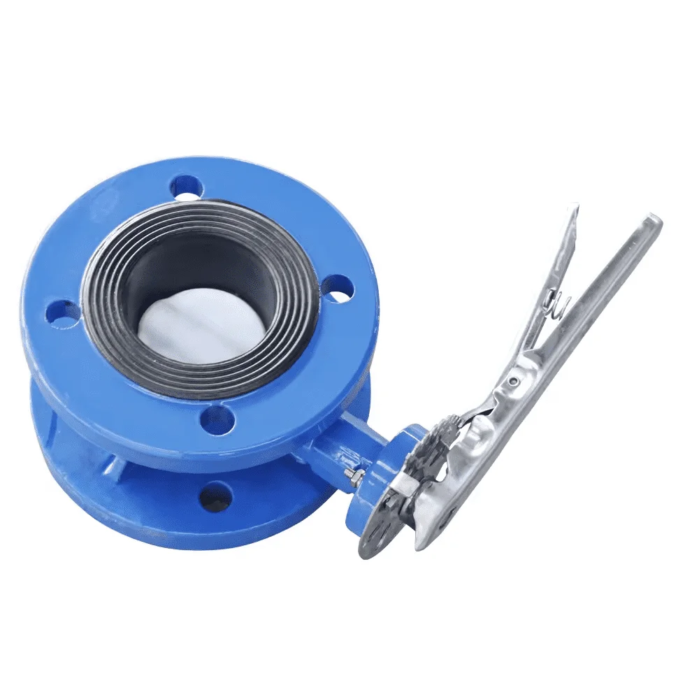 Industry automatic valve  motorized actuator with wafer butterfly valve for water,air,oil etc