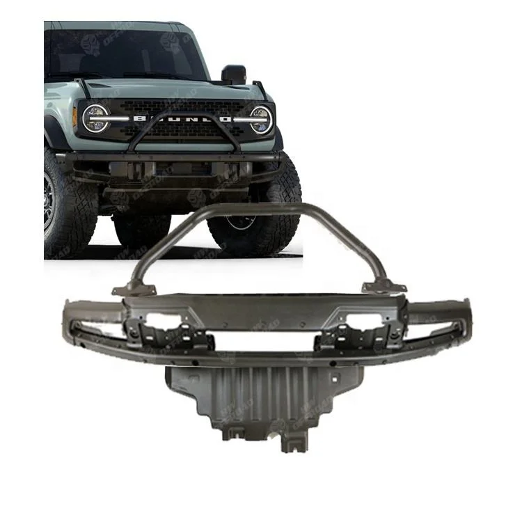 Engine Guard Board Skid Plate Bumper Winch Bolt-on Bar Front Bumper for Ford Bronco 2021 2022 2023