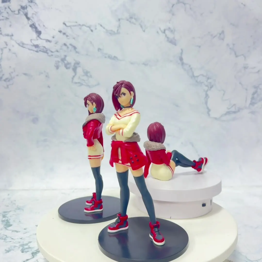 Hot ***Supernatural armed Bold party Casual clothes Ayase Tao sitting posture Figurine Car ornament
