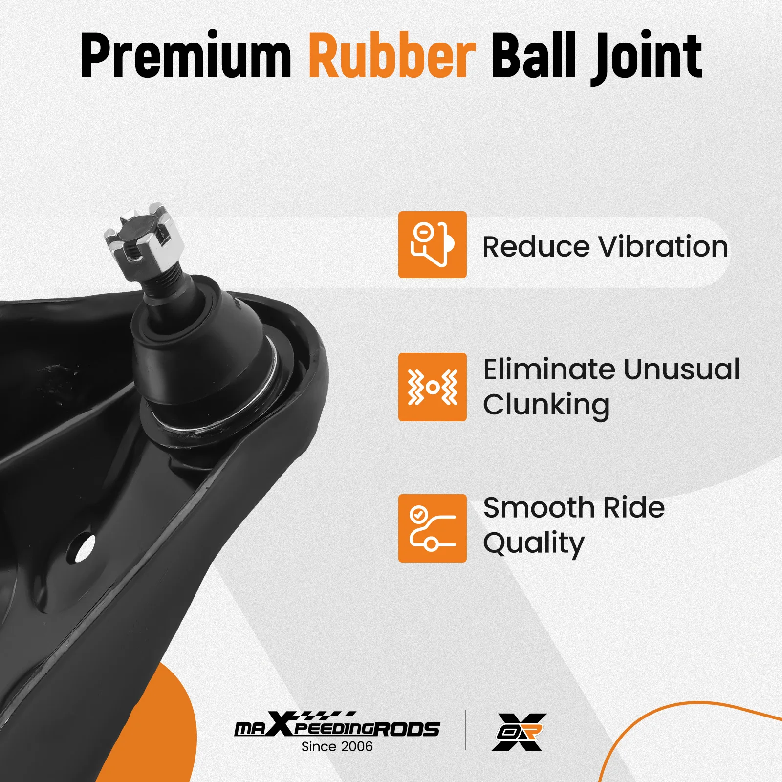 

Front Upper Lower Control Arm Ball Joint for Mercury Mountaineer 1998-2001 K8708