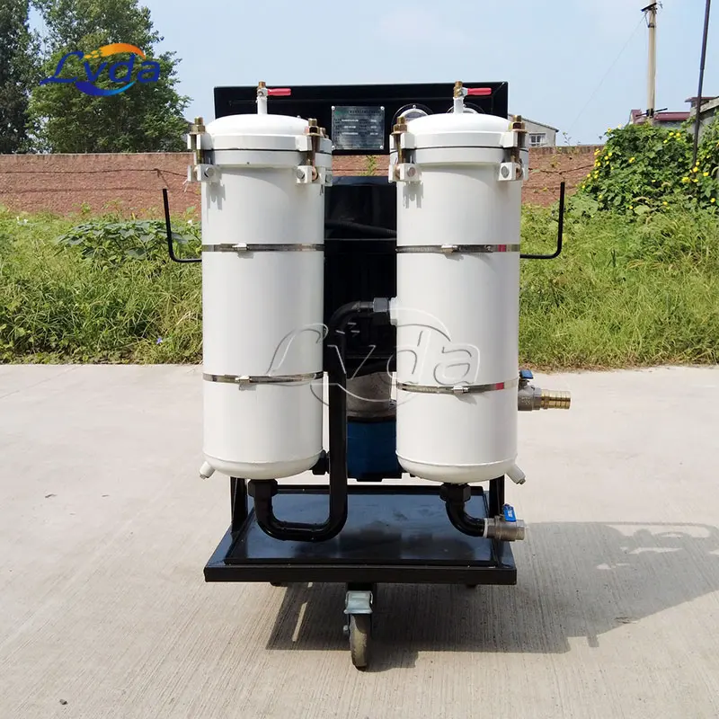 30l 50l Machine Oil Purifier Engine Oil Filtering System for Used Engine Oil Refining