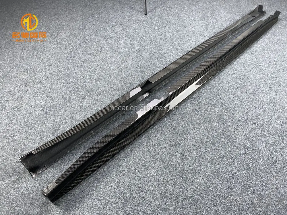 High quality carbon fiber 3D style side skirts for BMW F97 X3M F98 X4M perfect fitment side skirts