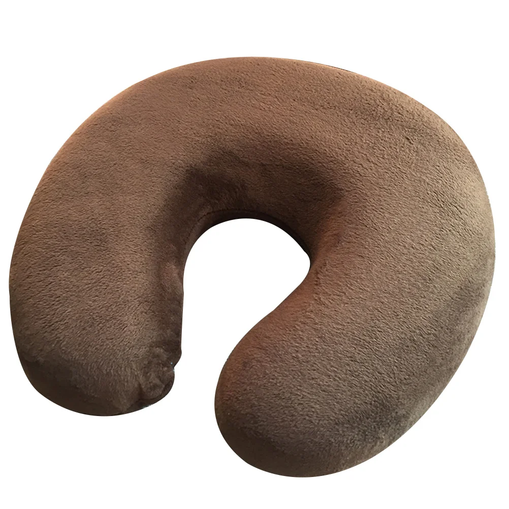 

Memory Foam U-Shaped Neck Pillow for Travel Car Home Office Removable Cover Neck Support Cushion Travel Pillow