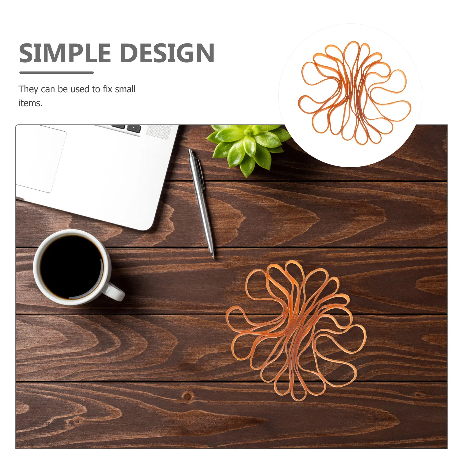 

1 set Heavy Duty Rubber Bands Large Thick Wide Elastic For Office Home Outdoor Trash Binding Household Fixing Supplies