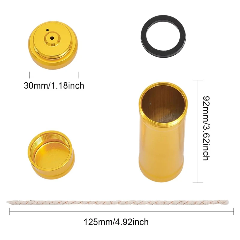 Portable Aluminum Alcohol Burner 6