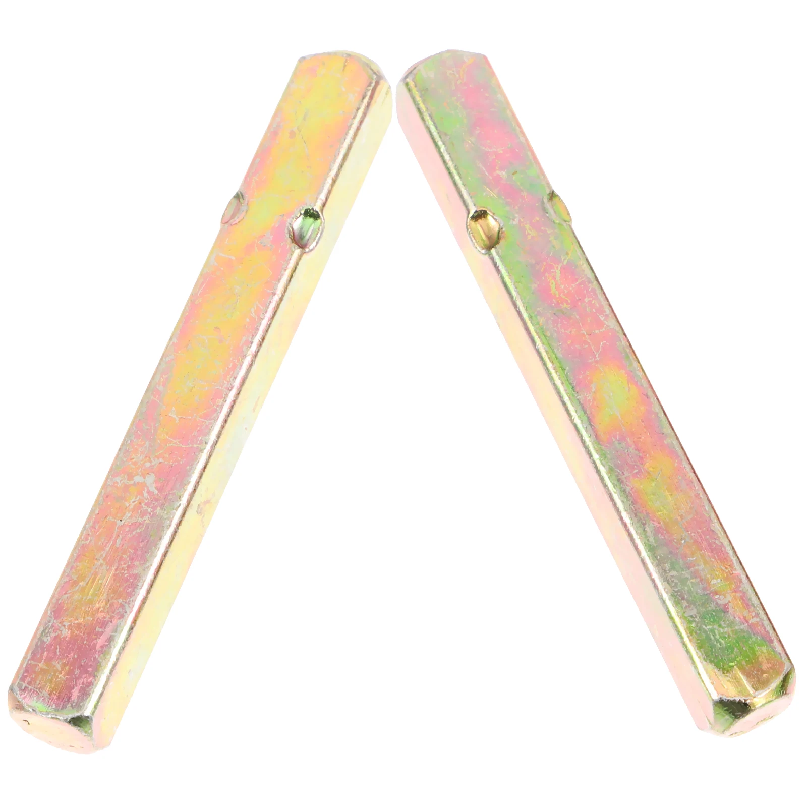 

2pcs Square Drive 65Mm Hardware Straight Knob Spindle For Vintage Style Door Handle Replacement Spindle Bar Iron Door