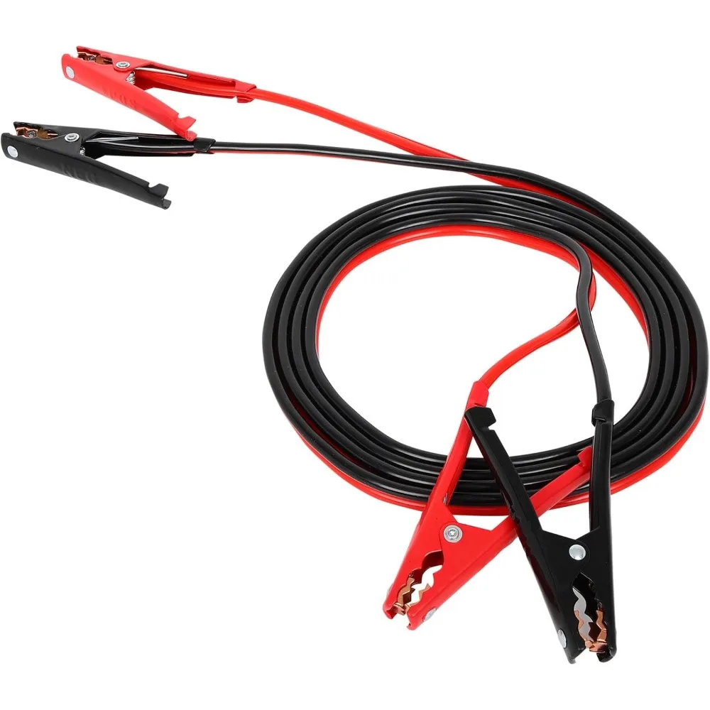

10 Guage Jumper Cables 12FT, Power Jumper Cable Extension Cord for Car SUV Trucks, Heavy Duty Automotive Booster Cables