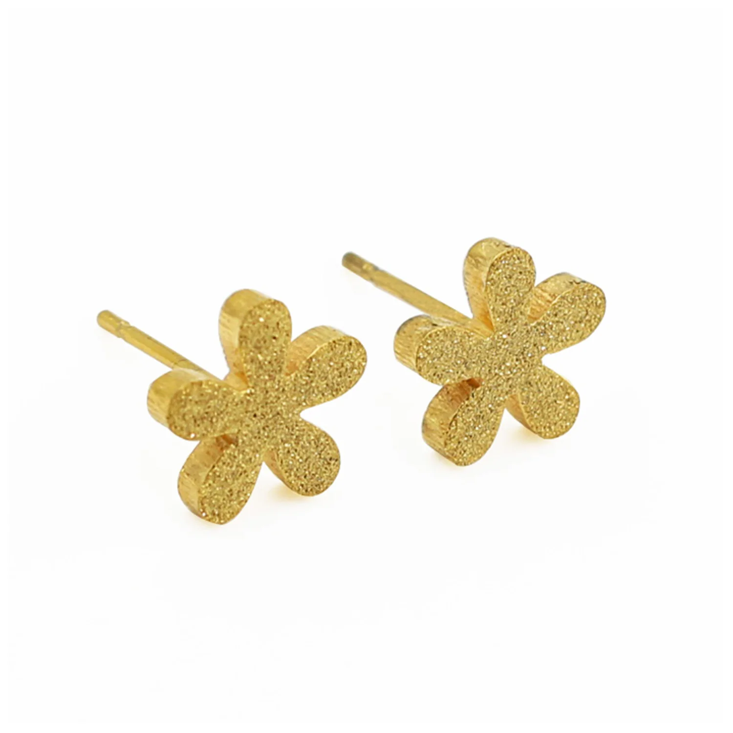 10 Pairs Women 2020 Earring Fashion Jewelry Gold Silver Color Flower Stud Earrings korean fashion Wholesale Accessories