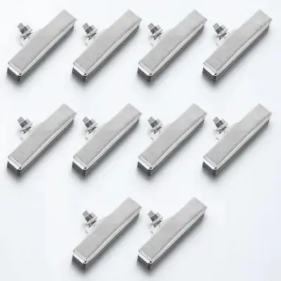 

10pcs Bike Brake Pads Metal Rubber Durable Silent Noise Reduction Long Lasting Replacement Brake Blocks Spacers For Mountain