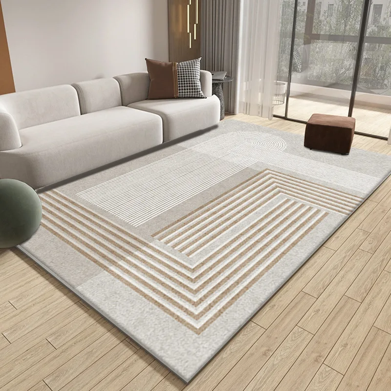 

Japanese Style Luxury Living Room Carpet, Minimalist Floor Mat, Quiet Home Floor Mat for Bedroom, Bedside Mat,Ins Wind Carpet