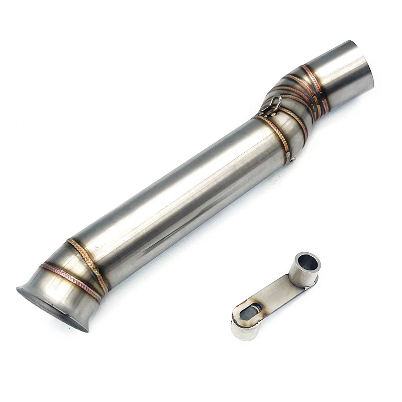 Fit For CFMOTO 800MT 800-MT CF800-5A 2021-24 Slip On Tube Motorcycle Exhaust Escape Systems Modify 51mm Interface Mid Link Pipes
