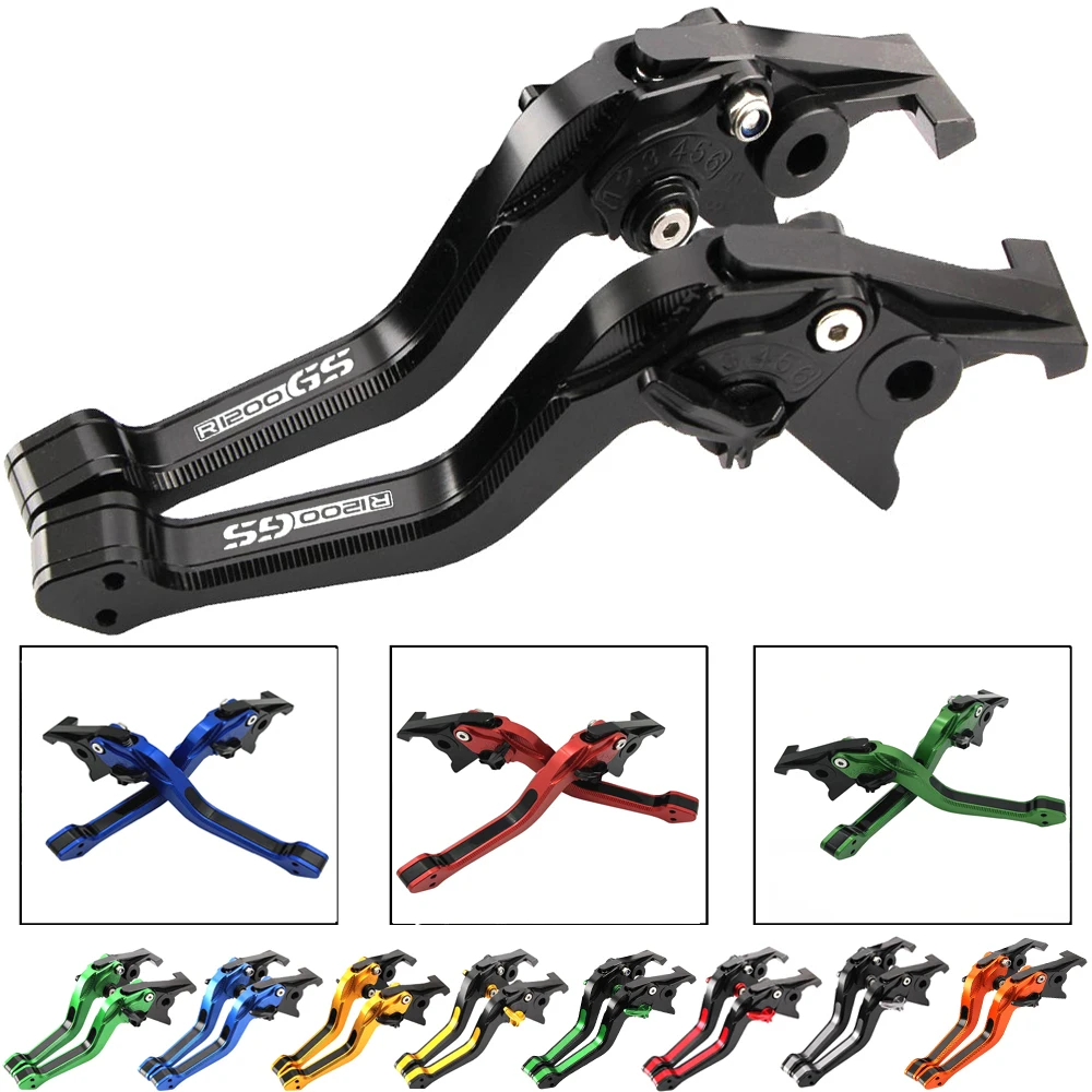 

For BMW ADVENTURE R1200GS ADV 2006 2007 2008 2009 2010 2011 2012 2013 CNC 3D Motorcycle Accessories Short Brake Clutch Levers