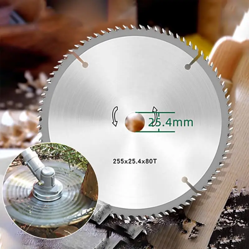 Alloy Brush Cutter Disc Lawn Mower Blade Thickened 1.6mm Brick Sawable Lawn Blade Replacement Cutting Disc Garden Tools