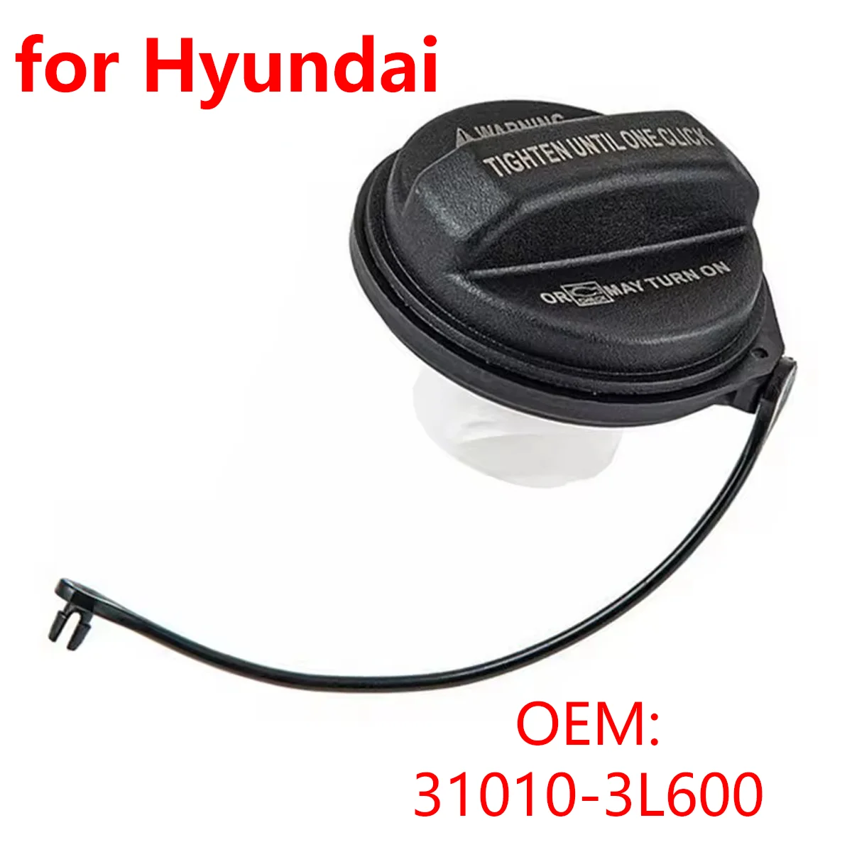 Car Inner Fuel Tank Cap Gas Petrol Oil Filler Cover 31010-3L600 for Hyundai Elantra Azera Entourage Kona Ioniq Tiburon Veloster