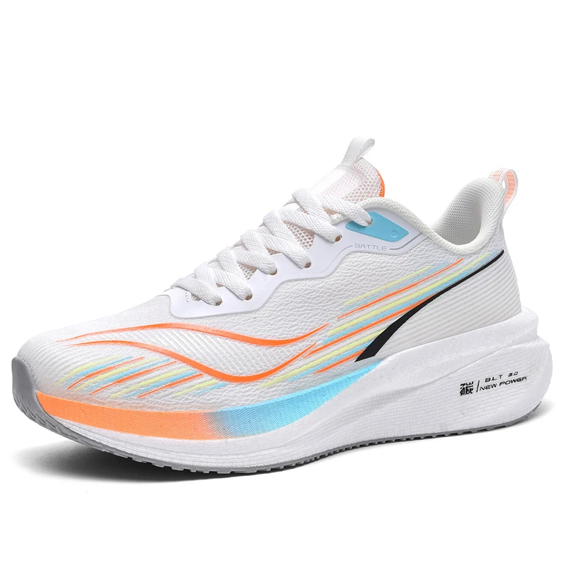 

Outdoor Travel Sneakers Men Cushioning Lightweight Non Slip Athletic Casual Daily Walking Running Shoes