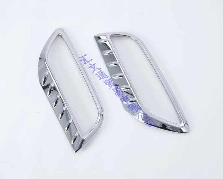 For Hyundai Creta IX25 2018 2019 ABS Chrome Rear Reflector Fog Light Lamp Cover Trim Bezel Frame Styling Garnish