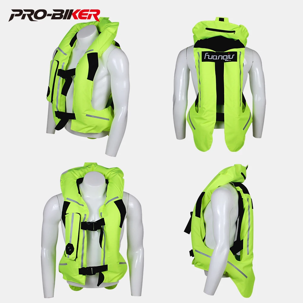 

New Reflective Vest Safety Reflective Jacket Motorcycle Jacket Motorcycle Air Bag Moto Airbag Vest Motocross Racing Airbag S-3XL