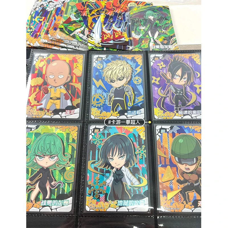 KAYOU BR 1~6 Series PR 1~4 Series One Punch Man Watch Dog Man Flashy Flash Rare Collection Card Toys Christmas Birthday Gift