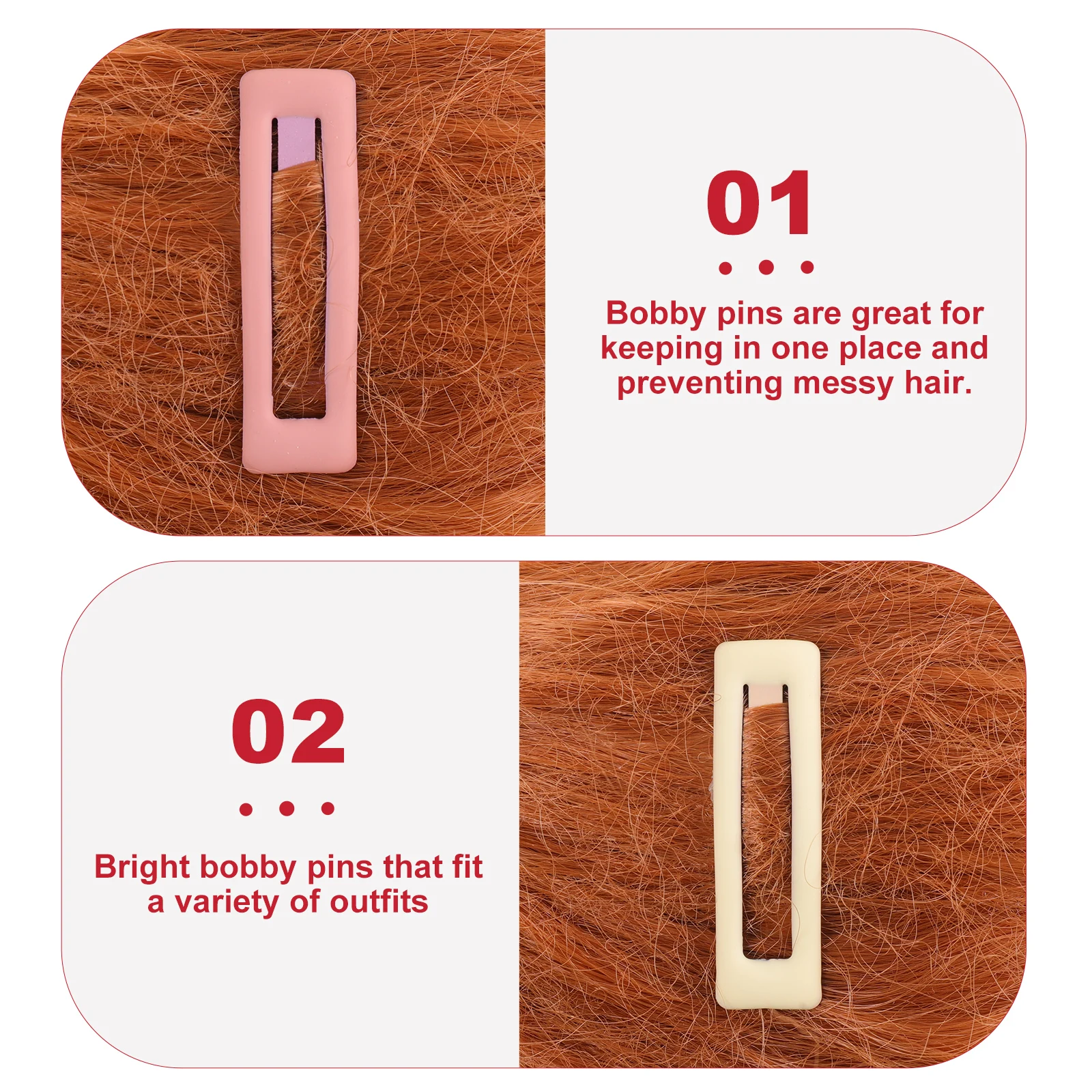 

20pcs Hair Accessories Bright Bobby Pins for Kids Teens Women Resin Decorations Birthday Party School Festivals Toddler Girls