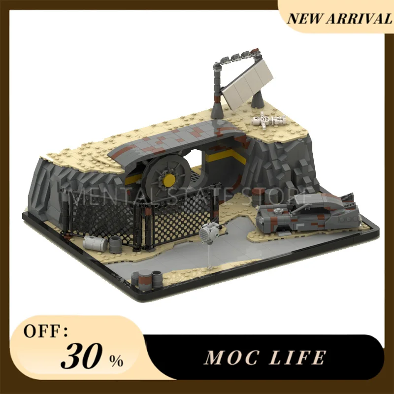 [1630PCS] Angepasst MOC Vault Kreative Bausteine Set STEM Pädagogisches Spielzeug DIY Bau Modell Kit