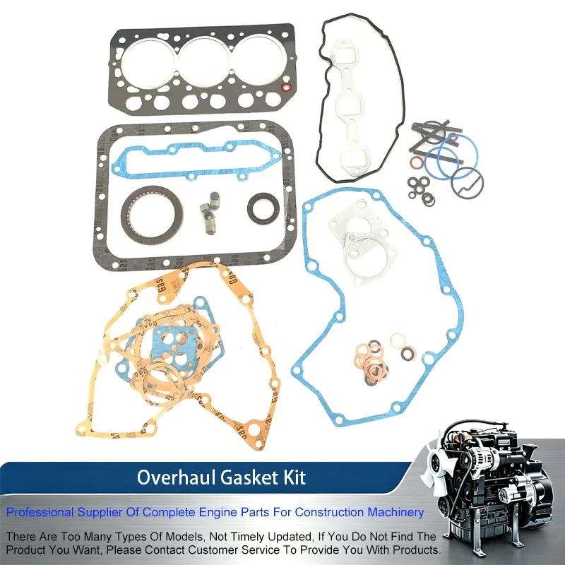 AG-31B01-23200 AG31B0123200 Overhaul Gasket Kit For Mitsubishi Engine S3L S3L2 S3L2-E Peljob EB250 EB300 EB306