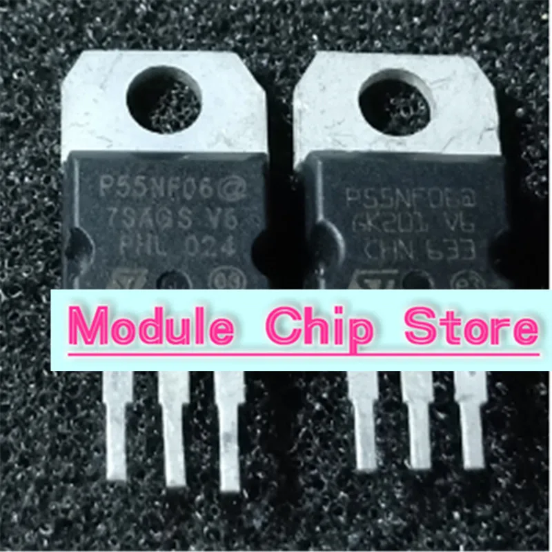 5pcs P55NF06 55N06 N-channel 60V55A controller Field-effect transistor