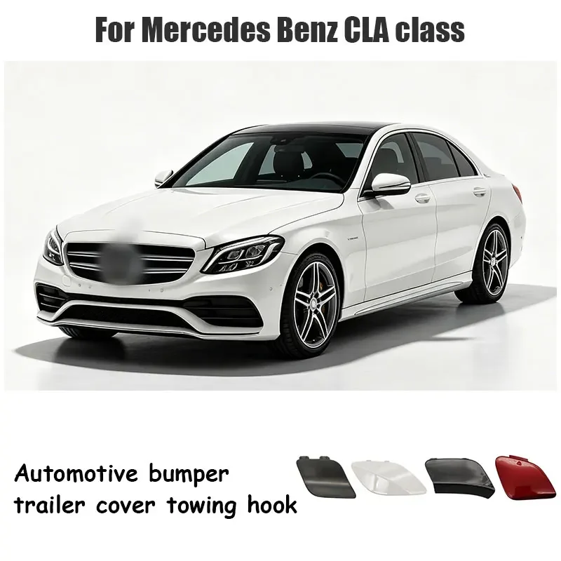 For Mercedes W117 CLA Class 2014-2019 CLA180 CLA200 CLA220 CLA260 Car Front Bumper Tow Hook Cover Cap Black White Red