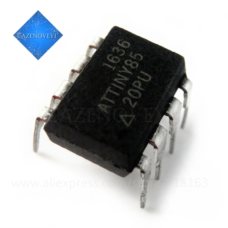 2 sztuk/partia ATTINY85-20PU ATTINY45-16PI ATTINY85-20 ATTINY85 85-20PU ATTINY45-20PU ATTINY45 45-20PU DIP-8 w magazynie