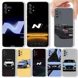 I20N I30N Blue Cars Phone Case For Samsung,Galaxy,S20,S21,S22,S23,Fe,Lite,Plus,Ultra Note Shell
