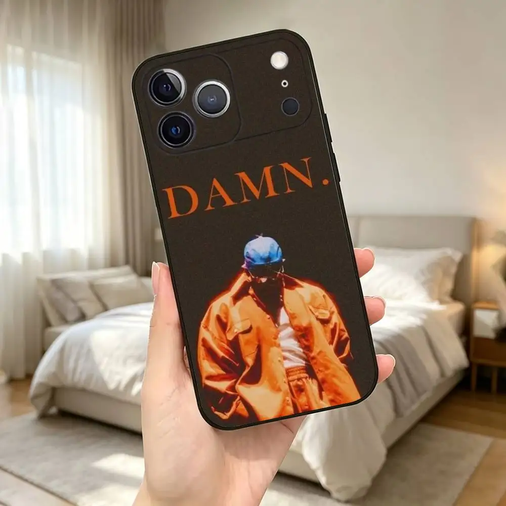 Kendrick Lamar Rapper-R  Phone Case Silicone Soft For IPhone 17 16 15 14 13 12 11 X XR Plus Pro Max Plus Gift