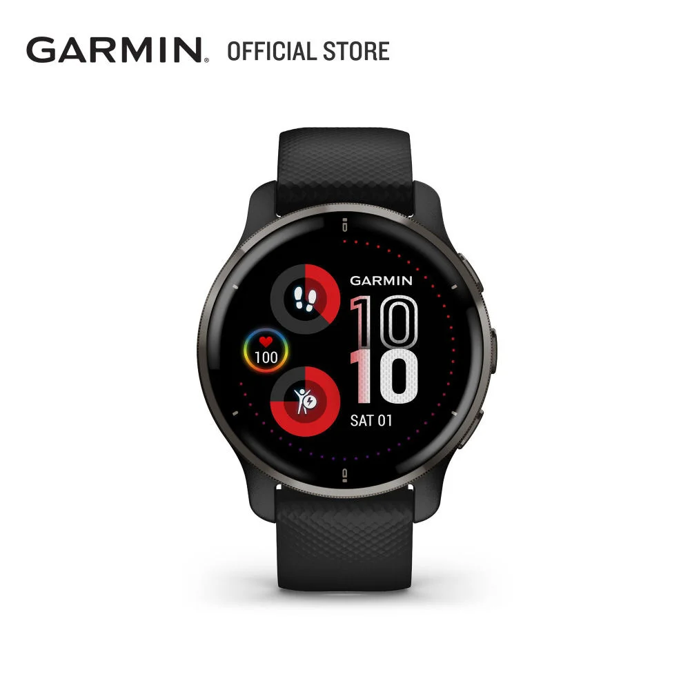 Original Garmin Venu 2 Plus Smart Sports Watch Fitness Heart Rate Blood Oxygen Running With AMOLED Touch Screen, Hands-free Call