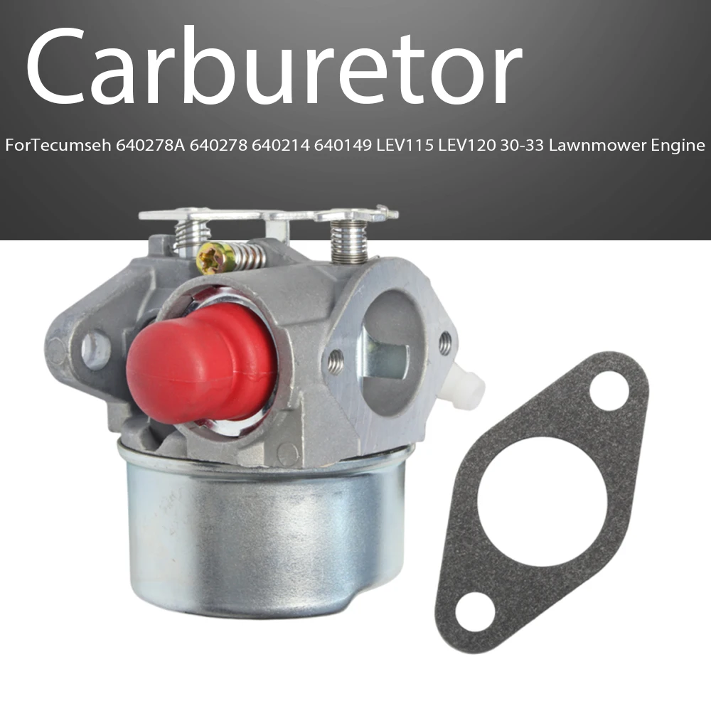 

Carburetor for Tecumseh 640278A 640278 640214 640149 LEV115 LEV120 30-33 Lawnmower Engine