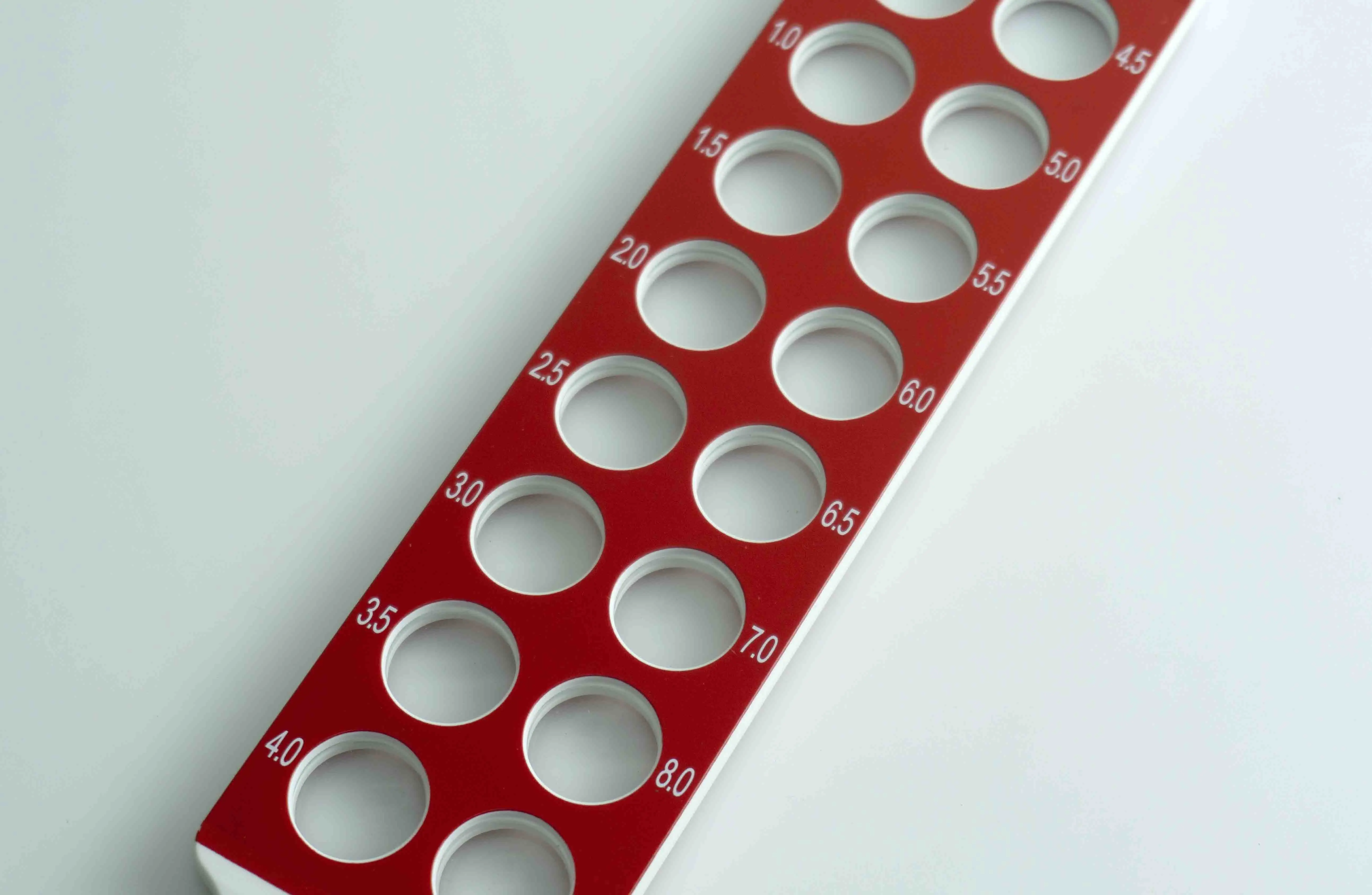 Linsen Retino Rack Lineale Set OF011 Retinoskop-Racks mit Aluminiumgehäuse