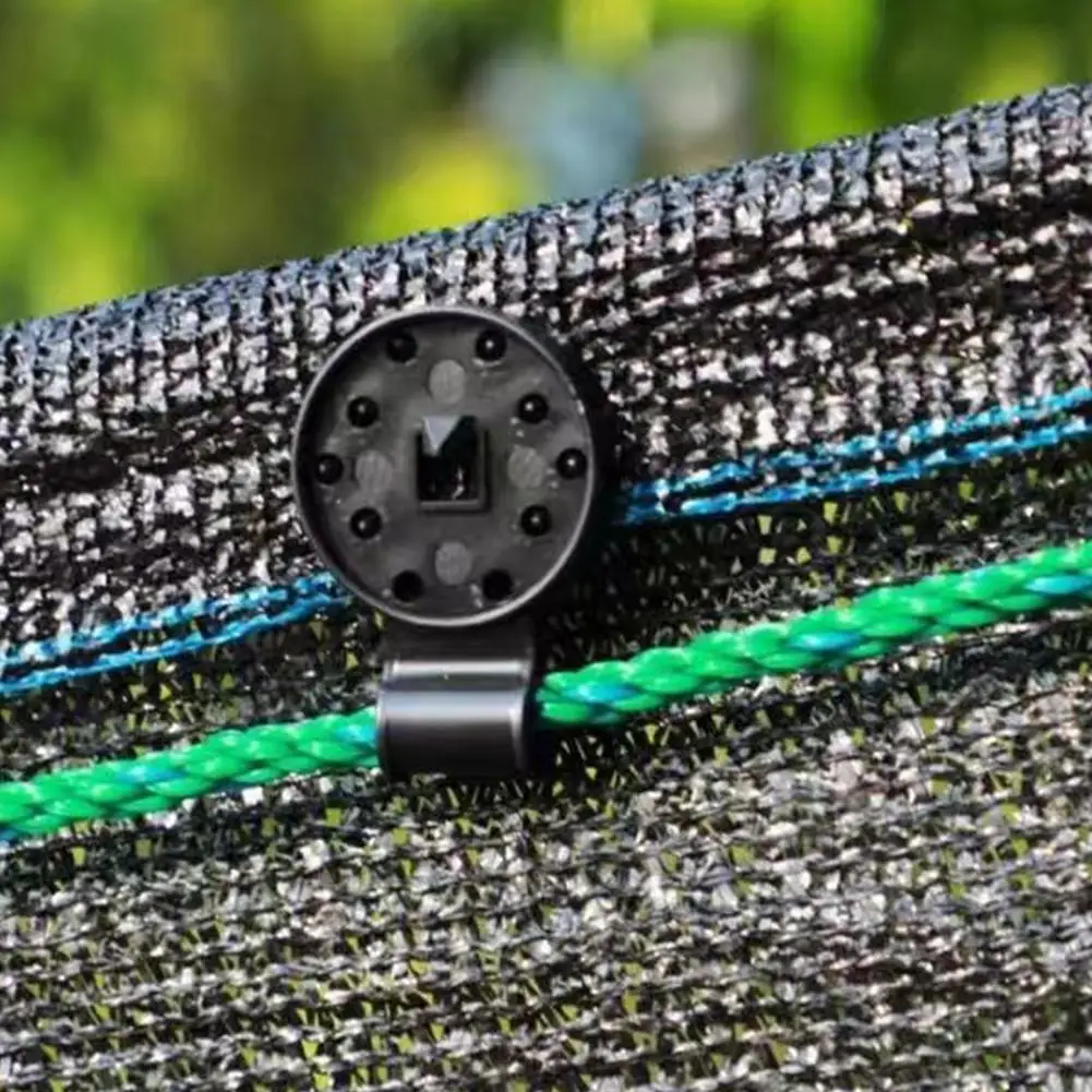 10-30 pz Heavy Duty Lock Grip Clip di Plastica Serra Ombra Panno Fix Morsetto Tarp Pinze Recinzione Tessuto Pinze per Rete da giardino