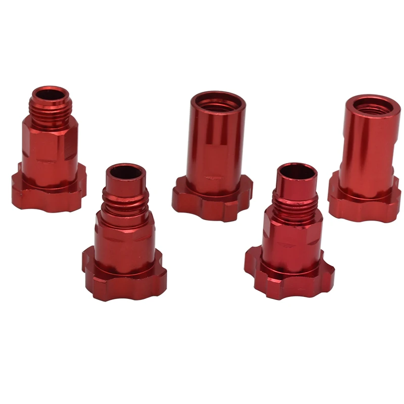 Red Spray Gun Connector Air Spray Gun Adapter Quick Connector Spray Gun Paint Cup Adapter For Spray Gun Disposable Measuring Cup