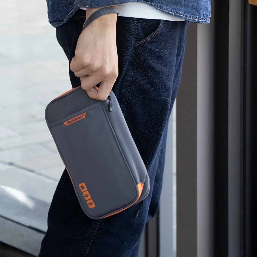 Travel Cable Organizer Bag Storage Pouch Carry Case Portable Waterproof Storage Bags for USB  Charger Cable Cord and Electronics