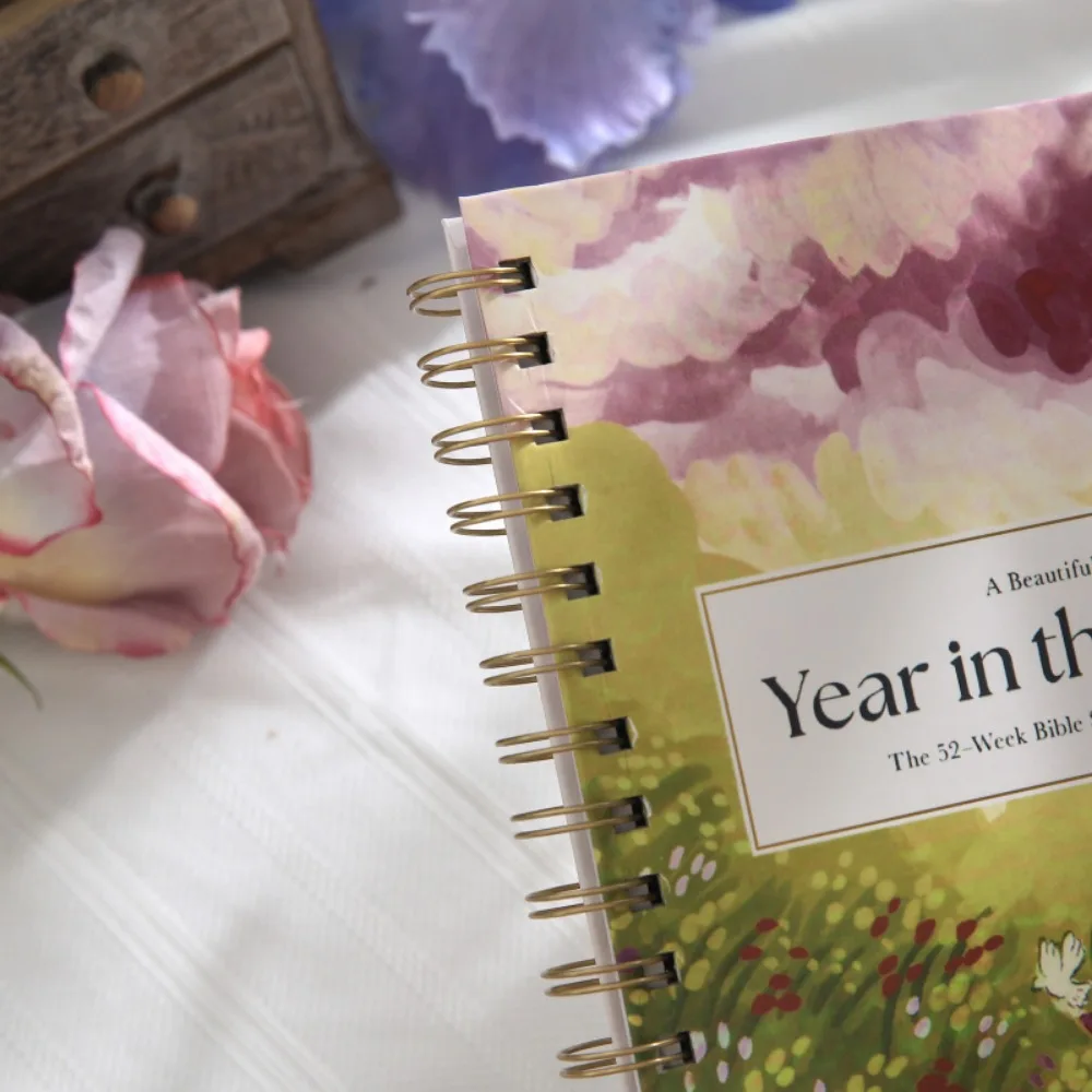 52 Weeks Learning Book, Educational Religious Study Guide, Scripture Wisdom Teaching Book for Spiritual Growth