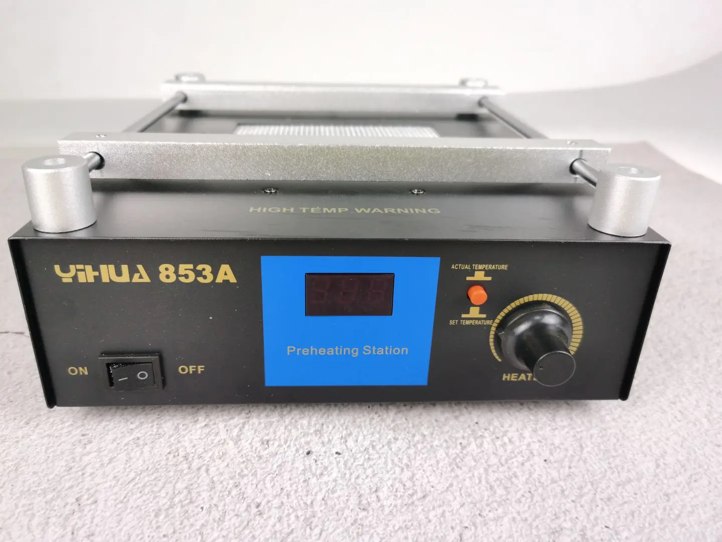 

YIHUA 853A 220V 50HZ Digital Preheat Soldering Station High Power ESD BGA Rework Station PCB Desoldering IR Preheating