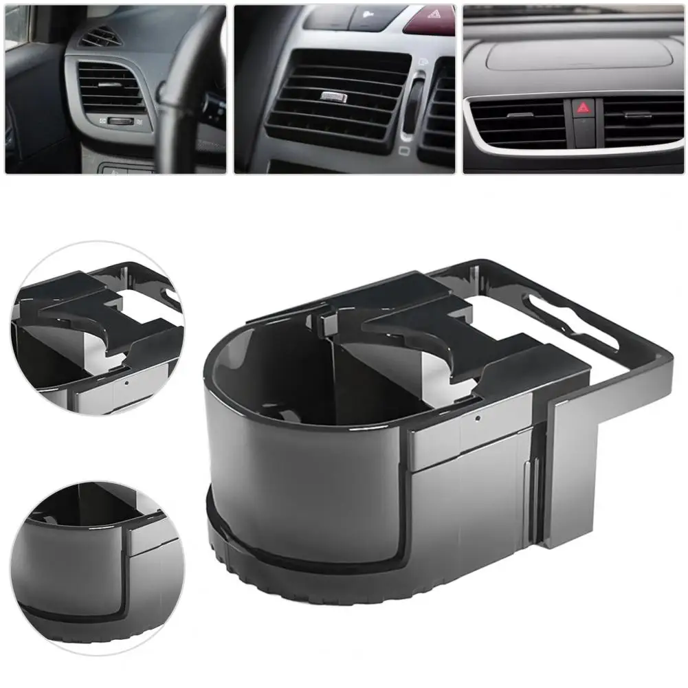 Car Cup Holder Anti-Shake Strong Load-bearing Universal Car Air Vent Cup Holder Clip-on Air Vent Drink Cup Holder Car Supplies