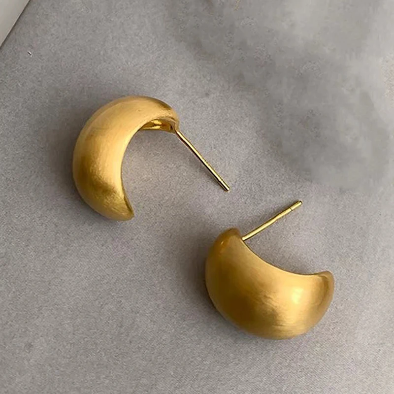 GANPUP Kreative Silberfarbene Hochzeitskleid-Ohrstecker für Frauen, Modischer Neuer Ohrpiercing-Schmuck, Geschenk für Party und Alltag. – Detail 9