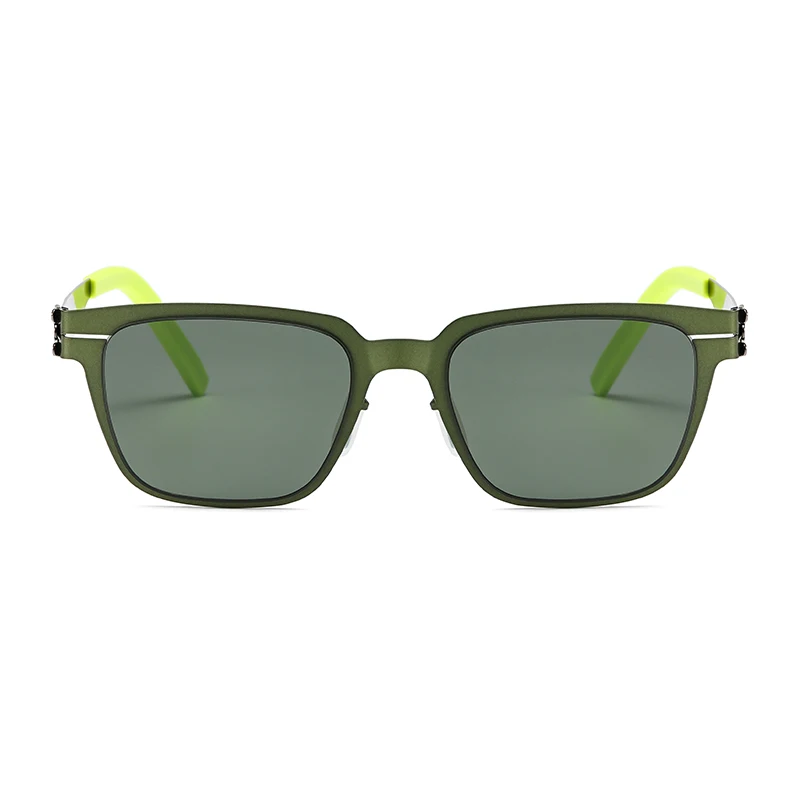 2027 Deutschland Design Sonnenbrille Herren BO Ultraleichte Edelstahl-Biologische Stahl-Klassische Sonnenbrille Damen Outdoor-Fahrsonnenbrille – Detail 16