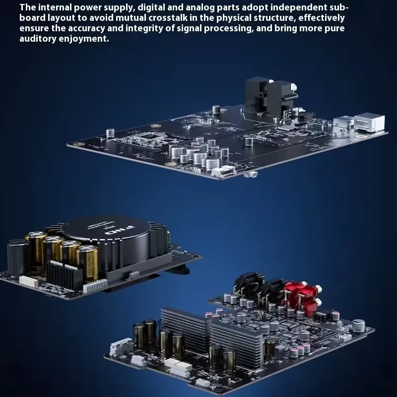 FiiO K17 بلوتوث HiFi 5.1 ستيريو الصوت سماعة استقبال مكبر للصوت دعم LDAC/aptX الكمون المنخفض للسيارة/مكبر الصوت المنزلي