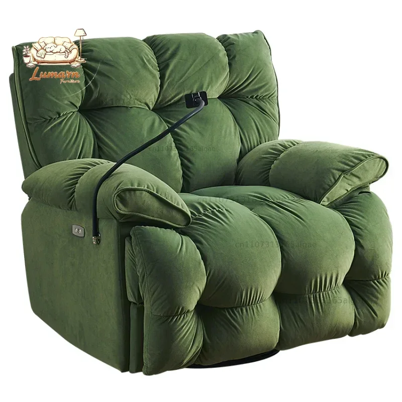 Elektrischer Smart-Drehstuhl, Sofas, Massage-Einzelsessel, Wohnzimmer, nordische moderne Liege, Sillon, individuelle Möbel